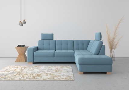 sit&more Ecksofa, wahlweise mit Bettfunktion und Bettkasten