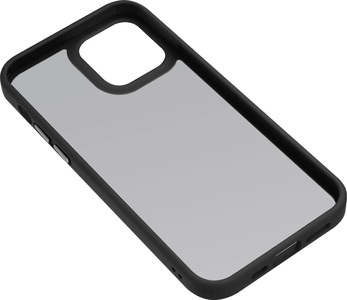 nevox, Nevox StyleShell Invisio, Handyhülle schwarz/transparent, iPhone 12/12 Pro, 