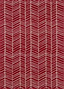 ANDAS, andas Teppich »Luke«, rechteckig, 8 mm Höhe, Kurzflor, Streifen Design, kräftige Farben. Wohnzimmer, Schlafzimmer, Arbeitszimmer. Robust, Pflegeleicht, Gekettelt, 