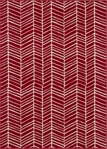 ANDAS, andas Teppich »Luke«, rechteckig, 8 mm Höhe, Kurzflor, Streifen Design, kräftige Farben. Wohnzimmer, Schlafzimmer, Arbeitszimmer. Robust, Pflegeleicht, Gekettelt, 