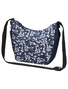 Jack Wolfskin, Jack Wolfskin Umhängetasche Damen Burgweg one size weiß LEAVES night blue, Jack Wolfskin Umhängetasche Damen Burgweg One Size leaves night blue Leaves Night Blue