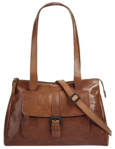 SPIKES & SPARROW, Spikes & Sparrow Henkeltasche, (1 tlg.), echt Leder, Spikes & Sparrow Henkeltasche, echt Leder