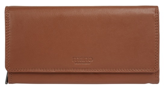 MANO, MANO Geldbörse, (1 tlg.), echt Leder, MANO Geldbörse, echt Leder