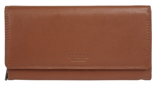 MANO, MANO Geldbörse, (1 tlg.), echt Leder, MANO Geldbörse, echt Leder
