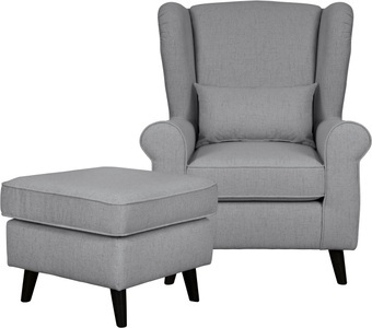 Home affaire Sessel »CHISTELLE«, Ohrensessel, auch in Bouclé, B/T/H: 81/87/99 cm