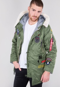 Alpha Industries, Alpha Industries Winterjacke »Alpha Industries Men - Cold Weather Jackets N3-B Patch«, 