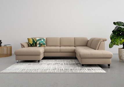 sit&more Wohnlandschaft, wahlweise mit Kopfteilverstellung, Bettfunktion und Stauraum