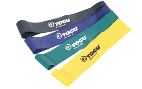Togu, TOGU Fitnessband Theragym Loop 4er Set, Togu Trainingsband »Theragym Loop 4er«