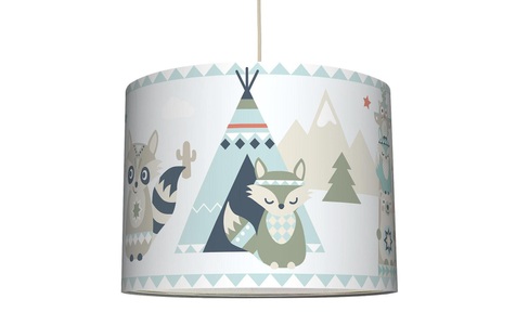 anna wand®, anna wand Hängeleuchte »anna wand Hängelampe Little Indians«, Lampensockel E27, anna wand Hängeleuchte »Little Indians«, Lampensockel E27