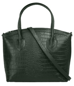 CLUTY, Cluty Henkeltasche, (1 tlg.), echt Leder, Made in Italy, Cluty Henkeltasche, echt Leder, Made in Italy