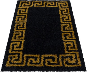 Ayyildiz Teppiche, Ayyildiz Teppiche Hochflor-Teppich »HERA 3301«, rund, 50 mm Höhe, Ayyildiz Teppiche Hochflor-Teppich »HERA 3301«, rund, 50 mm Höhe