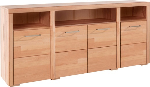 Woltra, Woltra Sideboard »Falco«, Fronten in Massivholz, Home affaire Sideboard »Falco«, Fronten in Massivholz