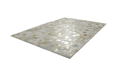 Kayoom, Kayoom Teppich »Spark 210«, rechteckig, 100% Leder, Unikat, fusselarm, Allergiker & Fussbodenheizung geeignet, Kayoom Teppich »Spark 210«, rechteckig, 8 mm Höhe, 100% Leder, Unikat, fusselarm, Allergiker & Fussbodenheizung geeignet