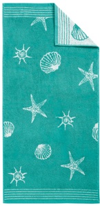 Dyckhoff, Dyckhoff Badetuch »Seashell«, (1 St.), mit Muschelmuster, Dyckhoff Badetuch »Seashell«, (1 St., Badetuch 70 x 140 cm), mit Muschelmuster