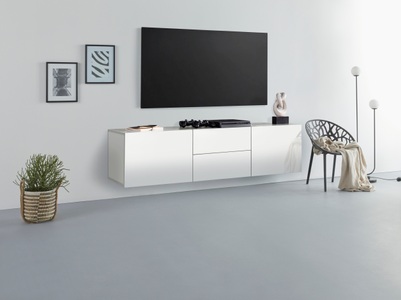 borchardt Möbel, borchardt Möbel Lowboard »Sophia«, Breite 139 cm mit 2 Schubkästen, stehend und hängend, borchardt Möbel Lowboard »Sophia«, Breite 139 cm mit 2 Schubkästen, stehend und hängend