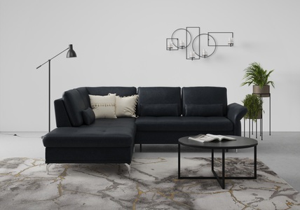 INOSIGN, INOSIGN Ecksofa »Palm Beach«, Federkern, mit Sitztiefenverstellung, wahlweise mit Bettfunktion, Bettkasten und Armteilverstellung, INOSIGN Ecksofa »Palm Beach L-Form«, Federkern, mit Sitztiefenverstellung, wahlweise mit Bettfunktion