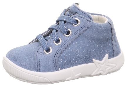Superfit, Superfit Lauflernschuh »STARLIGHT WMS Schuh Weiten Mess System: M III Mittel«, mit Glitzer, 