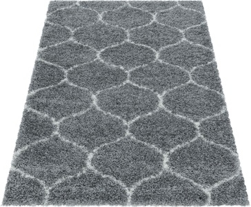 Ayyildiz Teppiche, Ayyildiz Teppiche Hochflor-Teppich »SALSA 3201«, rechteckig, 50 mm Höhe, Wohnzimmer, Ayyildiz Teppiche Hochflor-Teppich »SALSA 3201«, rechteckig, 50 mm Höhe, Wohnzimmer