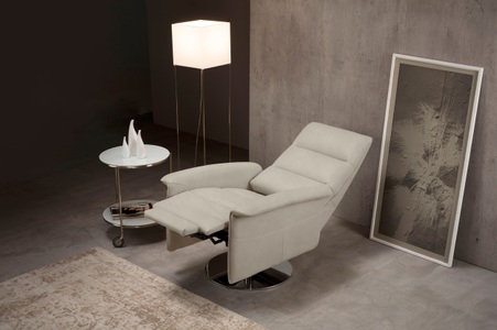 Egoitaliano, Egoitaliano Sessel »Kelly«, drehbar, manuelle Relaxfunktion mit Push-Back-Mechanismus, Egoitaliano Sessel »Kelly Designsessel«, drehbar, manuelle Relaxfunktion mit Push-Back-Mechanismus
