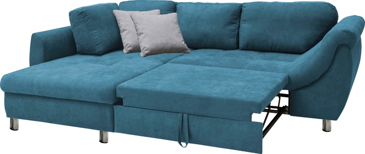 INOSIGN, INOSIGN Ecksofa »Aisu«, mit Bettfunktion und Zierkissen, 