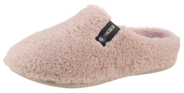 VERBENAS, VERBENAS Pantoffel »YORK Gales«, in kuscheliger Optik, 