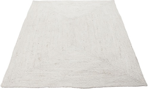 carpetfine, carpetfine Teppich »Nele Juteteppich Naturfaser«, rechteckig, carpetfine Teppich »Nele Juteteppich Naturfaser«, rechteckig, 6 mm Höhe, geflochtener Wendeteppich aus 100% Jute, quadratisch und als Läufer