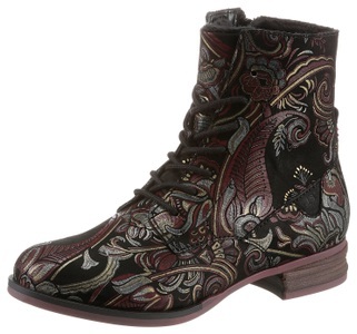 Josef Seibel, Josef Seibel Schnürboots »SANJA 01«, mit Fantasy-Print, 