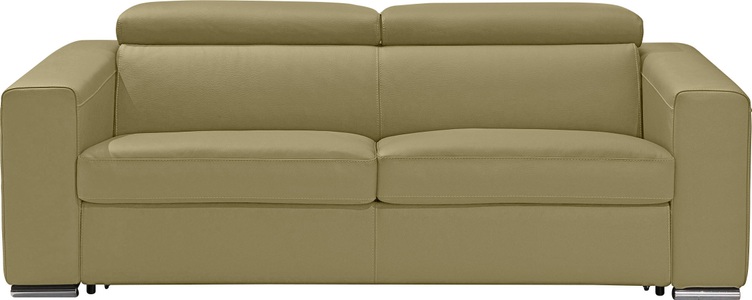Egoitaliano, Egoitaliano Schlafsofa »Cabiria«, Sofa inkl. Schlaffunktion, Kopfteile verstellbar, mit Metallfüssen, Egoitaliano Schlafsofa »Cabiria, Design und super Sitz- und Liegekomfort« Sofa inkl. Schlaffunktion, Kopfteile verstellbar, mit Metallfüssen