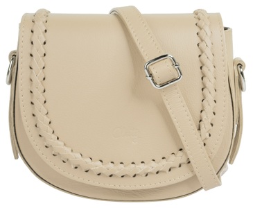 CLUTY, Cluty Umhängetasche, (1 tlg.), echt Leder, Made in Italy, Cluty Umhängetasche, echt Leder, Made in Italy