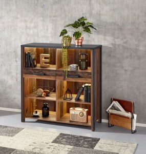TRENDMANUFAKTUR, TRENDMANUFAKTUR Highboard »Buffalo«, Höhe 110 cm, 