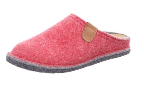 Rohde, Rohde Pantoffel »LUCCA«, in melierter Optik, 