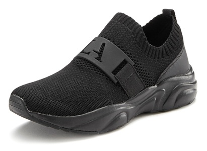 LASCANA ACTIVE, LASCANA ACTIVE Slip-On Sneaker, mit dekorativem Band und Chunky Sohle vegan, LASCANA ACTIVE Sneaker, Halbschuh, Freizeitschuh, Slipper, Chunky Sohle VEGAN