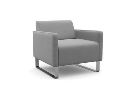 machalke®, machalke® Sessel »single«, mit Metallkufen, machalke® Sessel »single«, mit Metallkufen