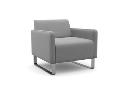 machalke®, machalke® Sessel »single«, mit Metallkufen, machalke® Sessel »single«, mit Metallkufen