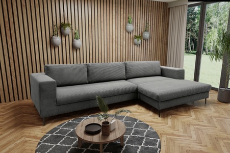 DOMO collection Ecksofa »Modica«, moderne Optik mit grosszügiger Recamière, auch in Cord