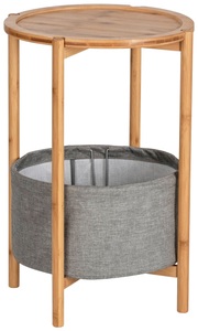 Wenko, WENKO Beistelltisch »Bahari«, ØxH: 42x60 cm, aus Bambus, WENKO Beistelltisch »Bahari«, ØxH: 42x60 cm, aus Bambus