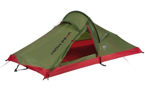 HIGH PEAK, High Peak Siskin 2.0 Zelt pesto/red 2020 Zelte, Tunnelzelt Siskin 2.0