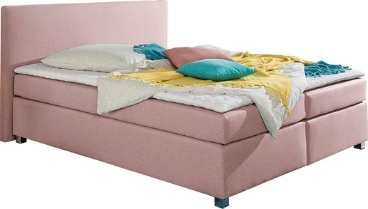 INOSIGN, INOSIGN Boxspringbett »Eliana«, inkl. Topper, in 4 Breiten, 3 Matratzenarten und 2 Härtegraden, INOSIGN Boxspringbett »Eliana«, inkl. Topper, in 4 Breiten, 3 Matratzenarten und 2 Härtegraden