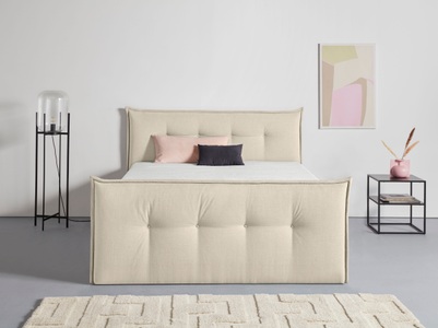 ANDAS, andas Boxbett »Kederleicht«, inklusive Fussteil, Bettkasten & Topper, in 4 Breiten und 2 Härtegraden, andas Boxbett »Kederleicht«, inklusive Fussteil, Bettkasten & Topper, in 4 Breiten und 2 Härtegraden