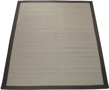 PACO HOME, Paco Home Teppich »Sisala 270«, rechteckig, 5 mm Höhe, Flachgewebe, gewebt, Sisal Optik, eingefasst, In- und Outdoor geeignet, Wohnzimmer, 