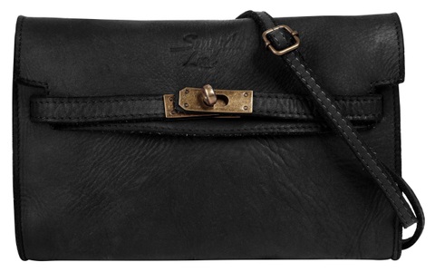 SAMANTHA LOOK, Samantha Look Umhängetasche, echt Leder, Made in Italy, Samantha Look Umhängetasche, echt Leder, Made in Italy
