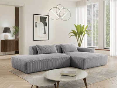 exxpo - sofa fashion, exxpo - sofa fashion Ecksofa »Billund modernes Designsofa, bequem und elegant, Breite 294cm, L-Form« modern, L-form, Wellenfedern, inklusive 2x Nierenkissen, exxpo - sofa fashion Ecksofa »Billund modernes Designsofa, bequem und elegant, Breite 294cm, L-Form« modern, L-form, Wellenfedern, inklusive 2x Nierenkissen