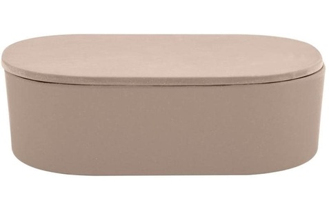 Spirella, spirella Aufbewahrungsbox »Takeo Taupe«, spirella Aufbewahrungsbox »Takeo Taupe«, (1 St.)