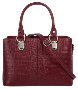 CLUTY, Cluty Umhängetasche, (1 tlg.), echt Leder, Made in Italy, Cluty Umhängetasche, echt Leder, Made in Italy