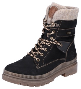 Remonte, Remonte Winterboots, mit Filzbesatz am Kragen, 