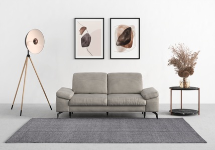 SIT&MORE, sit&more 2,5-Sitzer »Cabana«, Breite 211 cm, mit oder ohne Sitztiefen-, und Kopfteilfunktion, sit&more 2,5-Sitzer »Cabana« Breite 211 cm, mit oder ohne Sitztiefen-, und Kopfteilfunktion