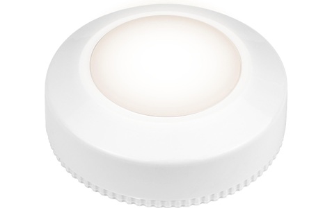 Star Trading, STAR TRADING Funktionslicht LED 12.357-29 weiss, selbstklebend 3 Stück, Star Trading Unterbauleuchte LED Nachtlicht, Ø 6.9 cm, Weiss