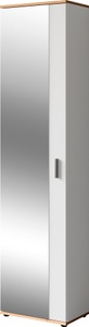 byLIVING, byLIVING Garderobenschrank »Jakob«, mit grossem Spiegel, Breite 49 cm, 