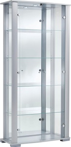 fif möbel, fif möbel Vitrine »STELLA«, Höhe 178 cm, fif möbel Vitrine »STELLA«, Standvitrine/Glasvitrine 2x Glastür,perfekt für Sammler,Sammlervitrine