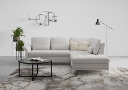 INOSIGN, INOSIGN Ecksofa »Palm Beach«, Federkern, mit Sitztiefenverstellung, wahlweise mit Bettfunktion, Bettkasten und Armteilverstellung, INOSIGN Ecksofa »Palm Beach L-Form«, Federkern, mit Sitztiefenverstellung, wahlweise mit Bettfunktion